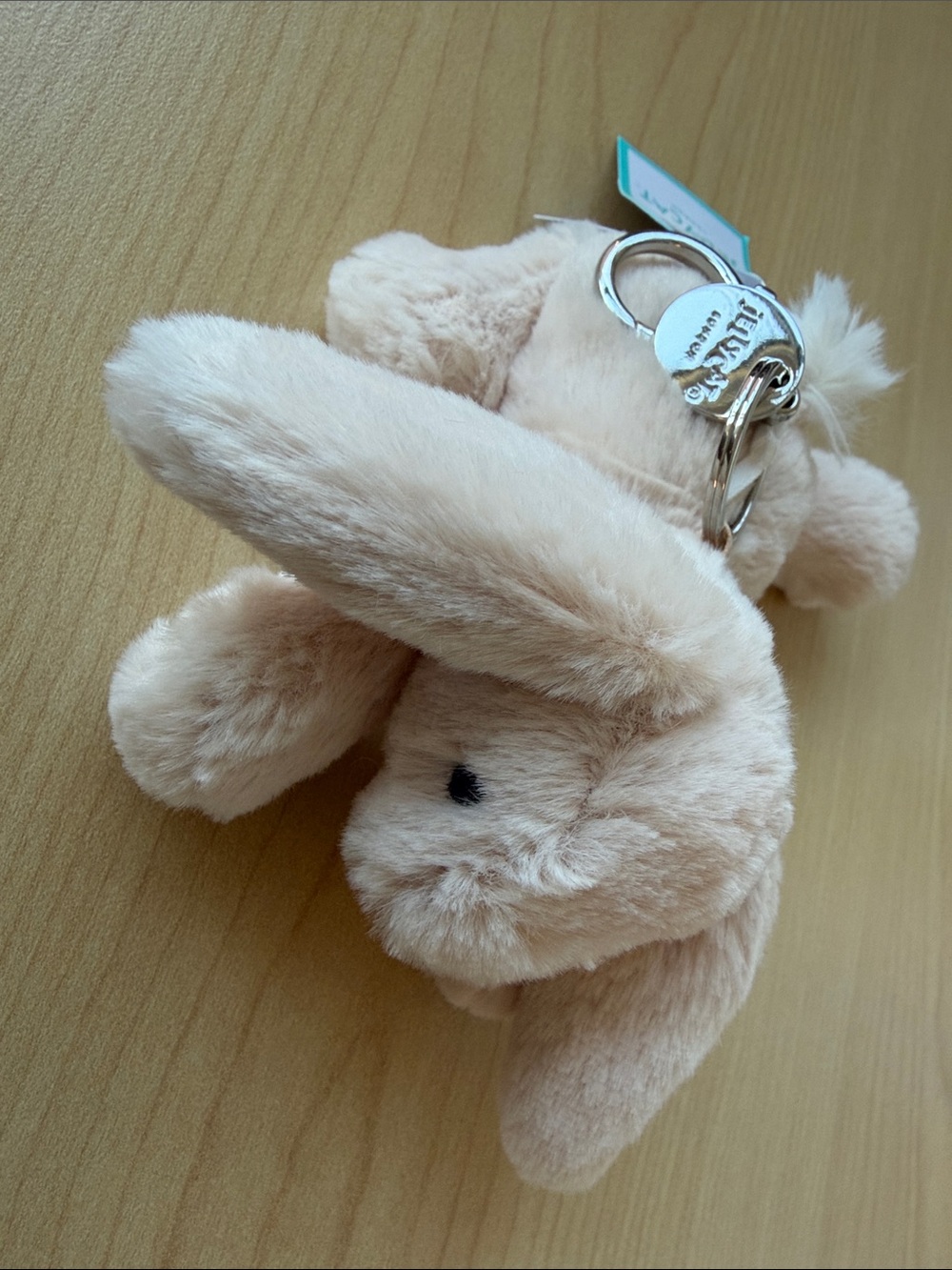 Jellycat Smudge Rabbit Bag Charm